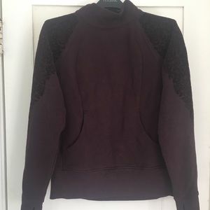 Lululemon Pullover with Floral Detail